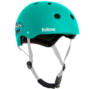 Follow Pro #2023 Wake/Kayak/Kite Helmet - Gator Teal